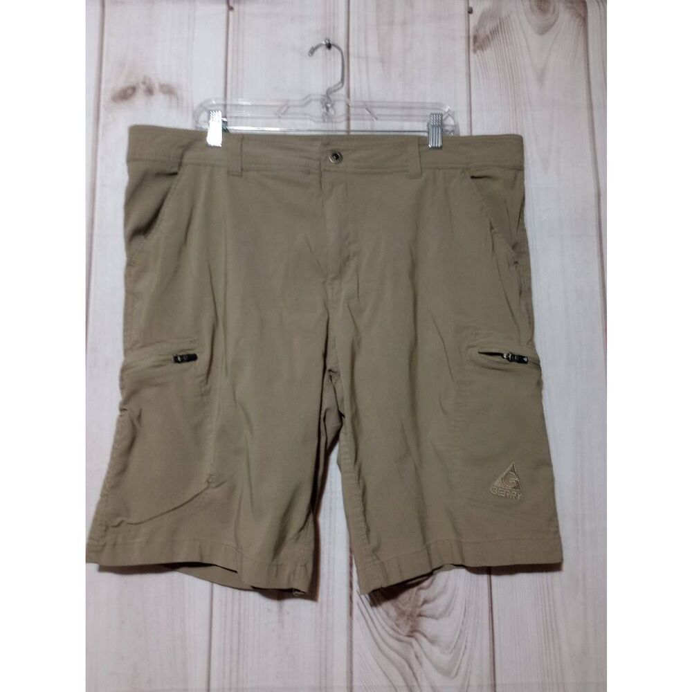 2 For 30 Gerry‎ Shorts Men's 40 Tan Chino Cargo Pocket